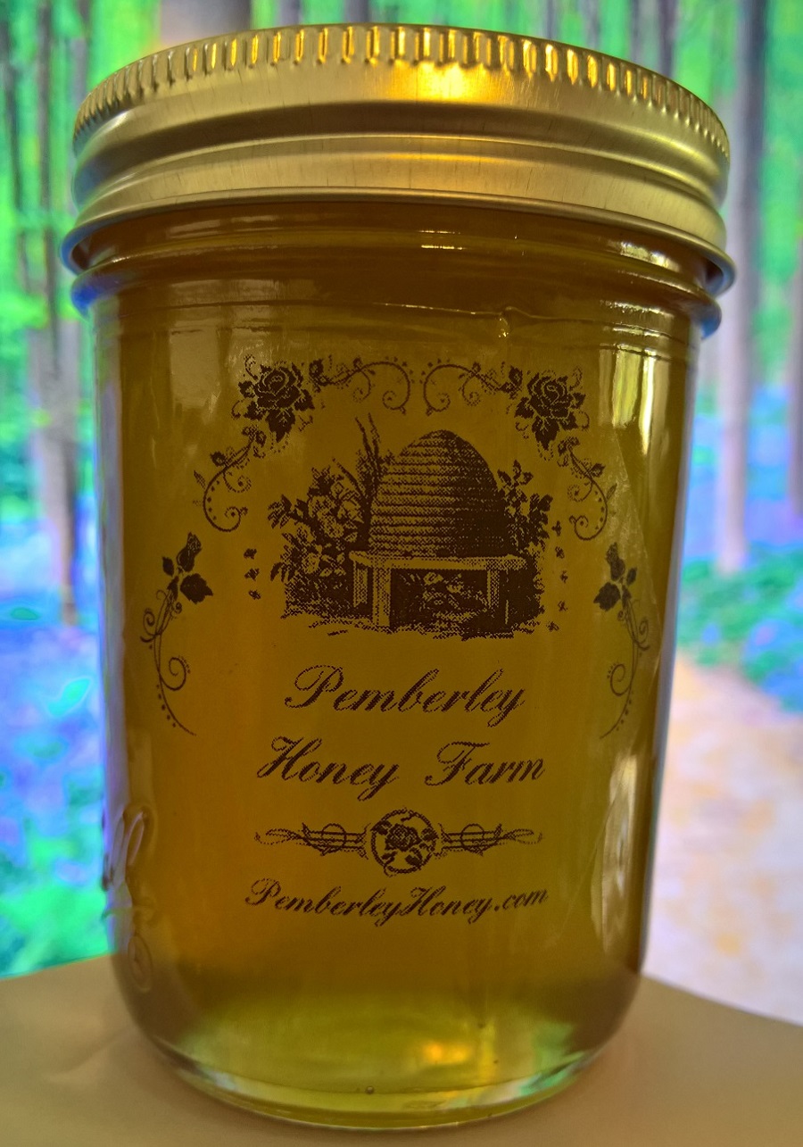 A jar of honey